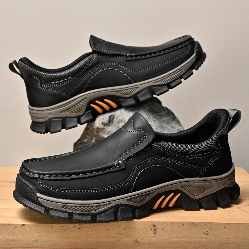 Letzter Tag! 45% RABATT auf handgefertigte orthopädische Herren-Gehschuhe aus echtem Leder
