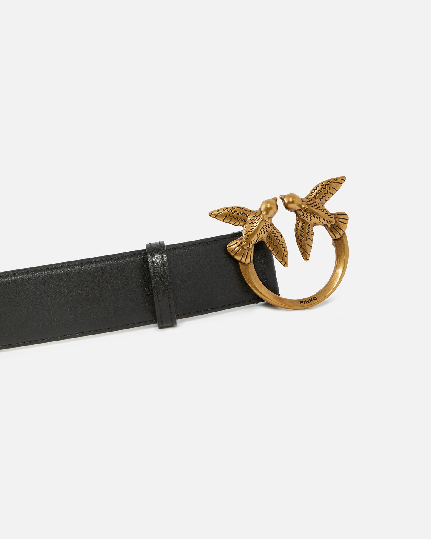 Love Birds high leather belt 4cm