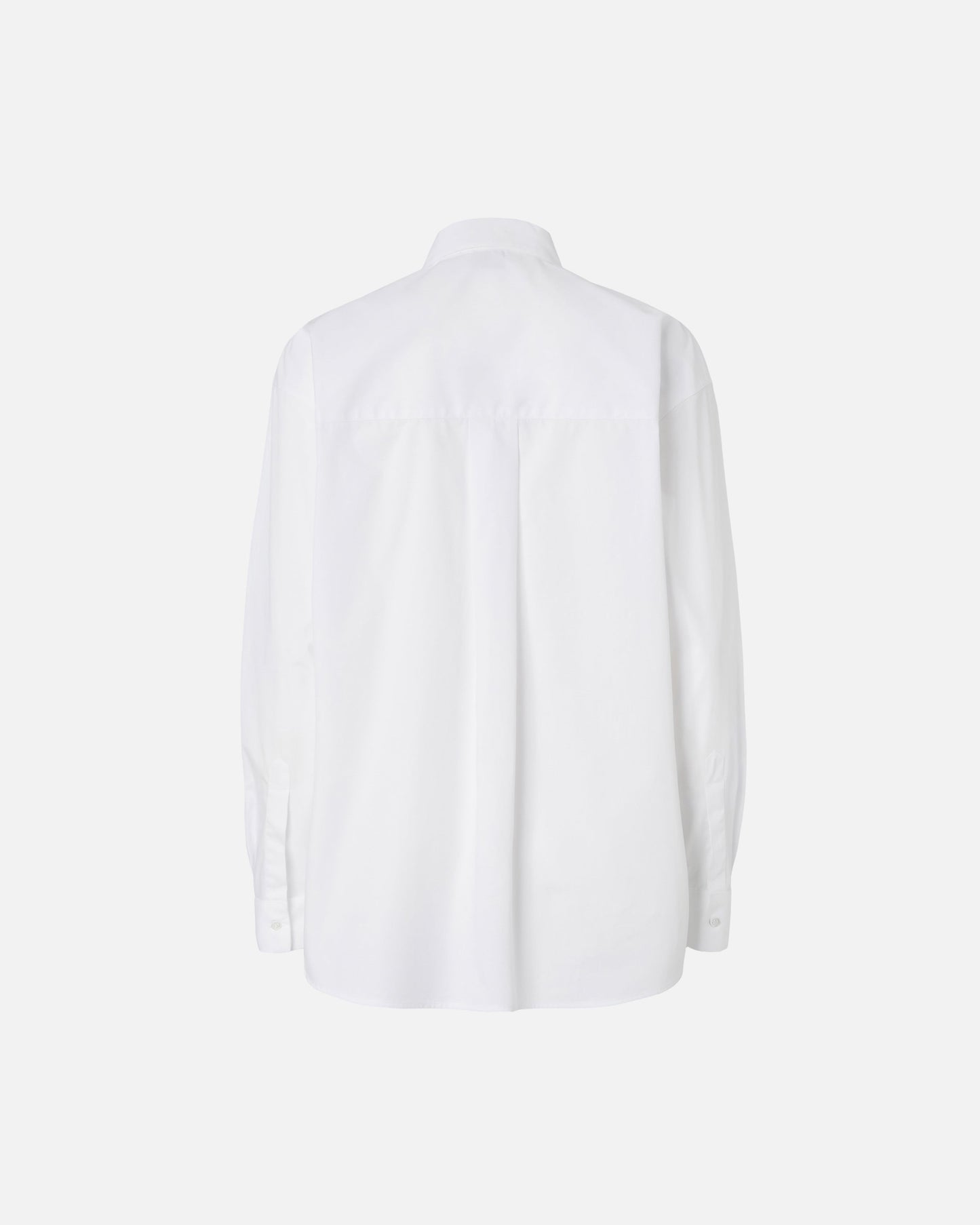 Oversize poplin shirt