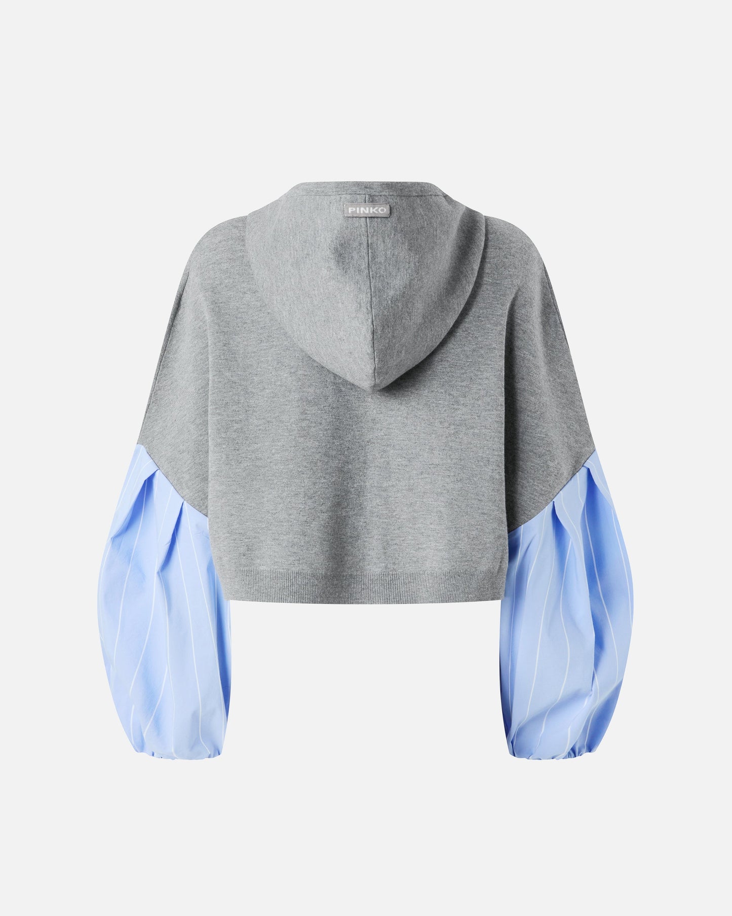 Sweatshirt with shirt insert