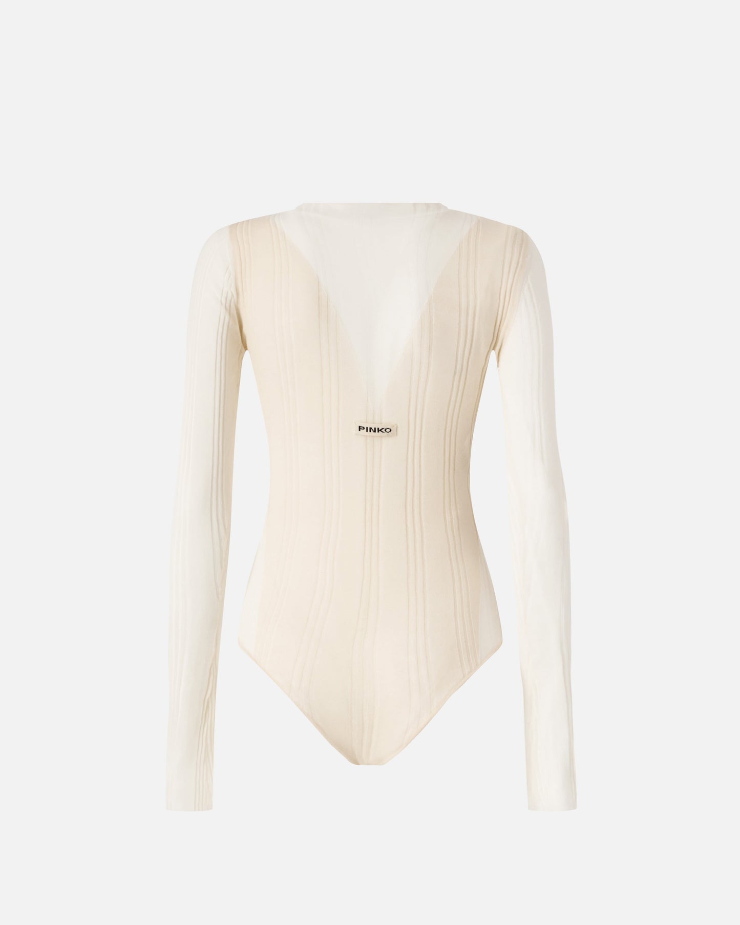 Bodysuit with sheer details