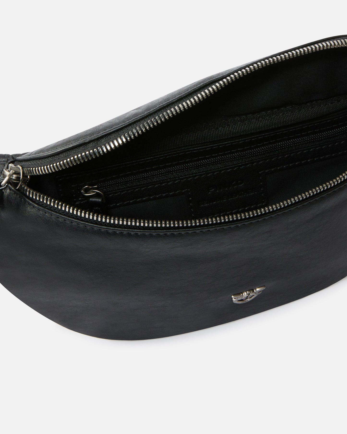 Small belt bag in new biker leather