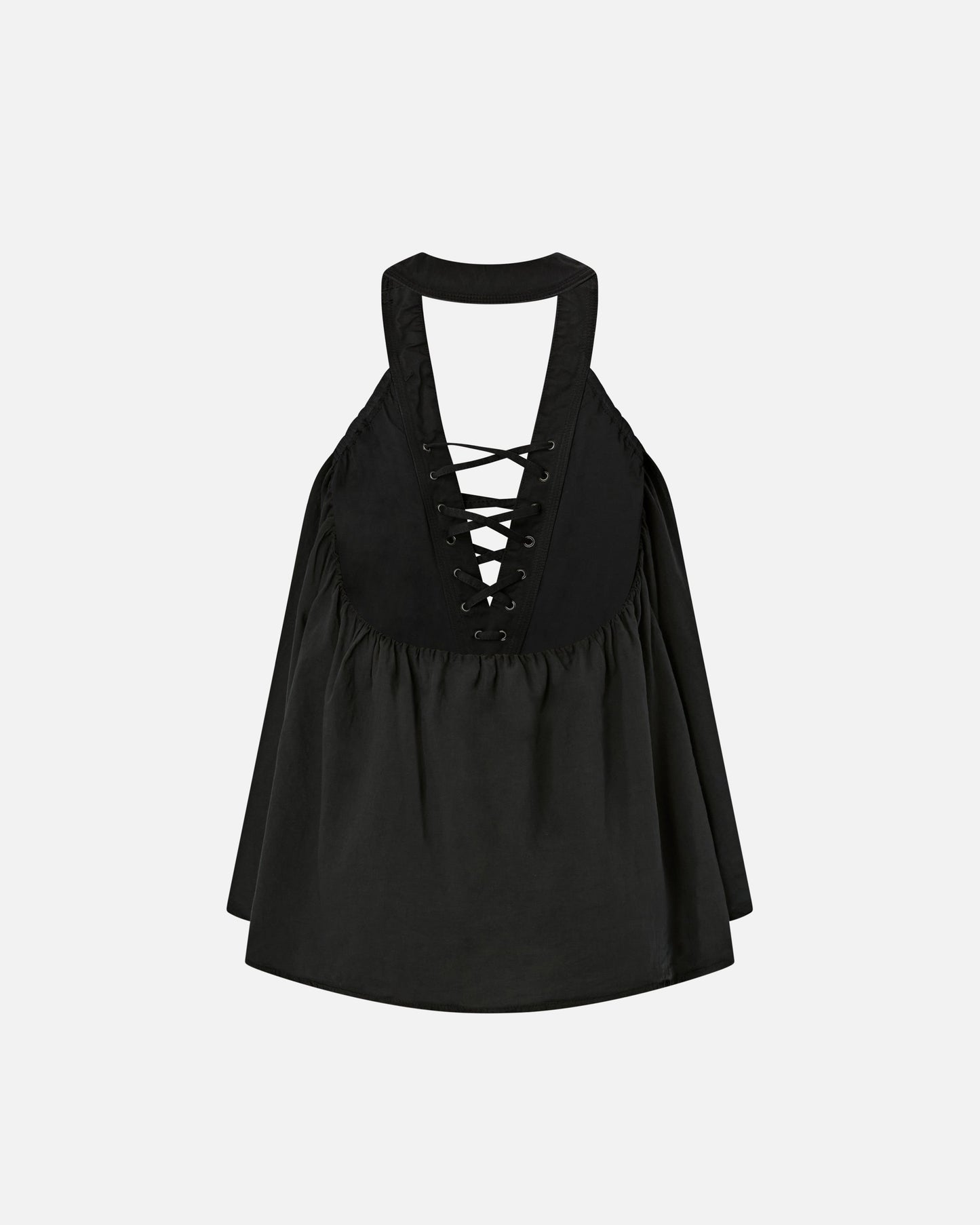Lightweight top with laces and Texan details