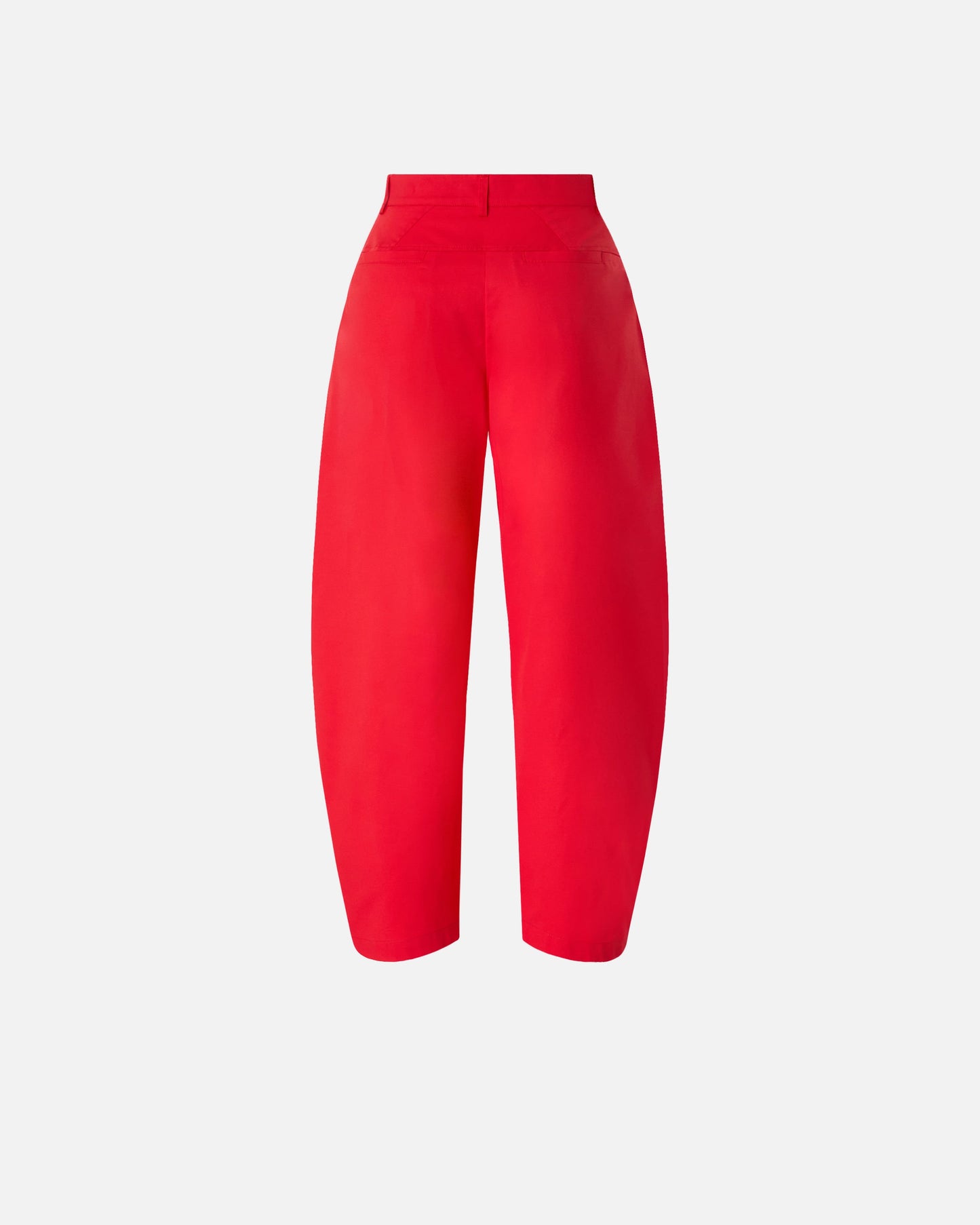 Barrel-fit trousers in stretch cotton
