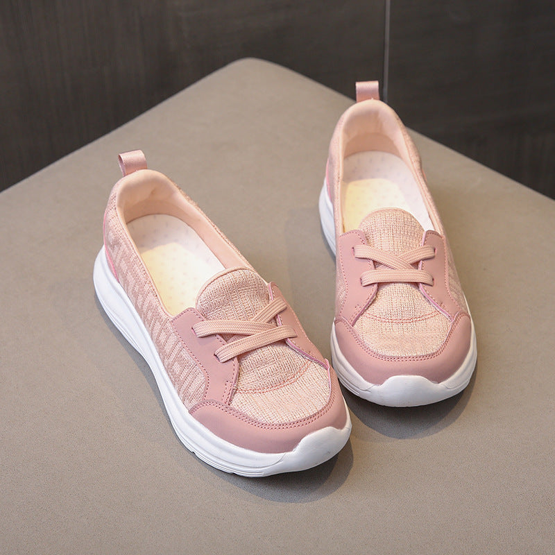 Atmungsaktive Damen-Slipper mit Fußgewölbestütze und rutschfester Sohle