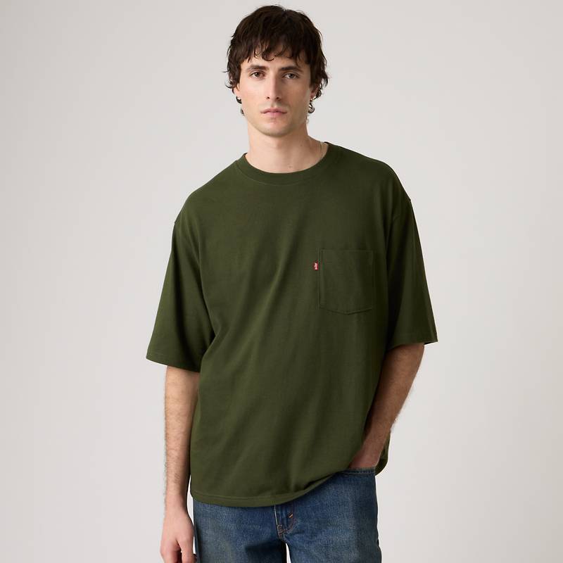 Half-sleeve Pocket Tee