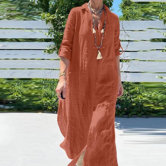 Lässiges Hemdkleid