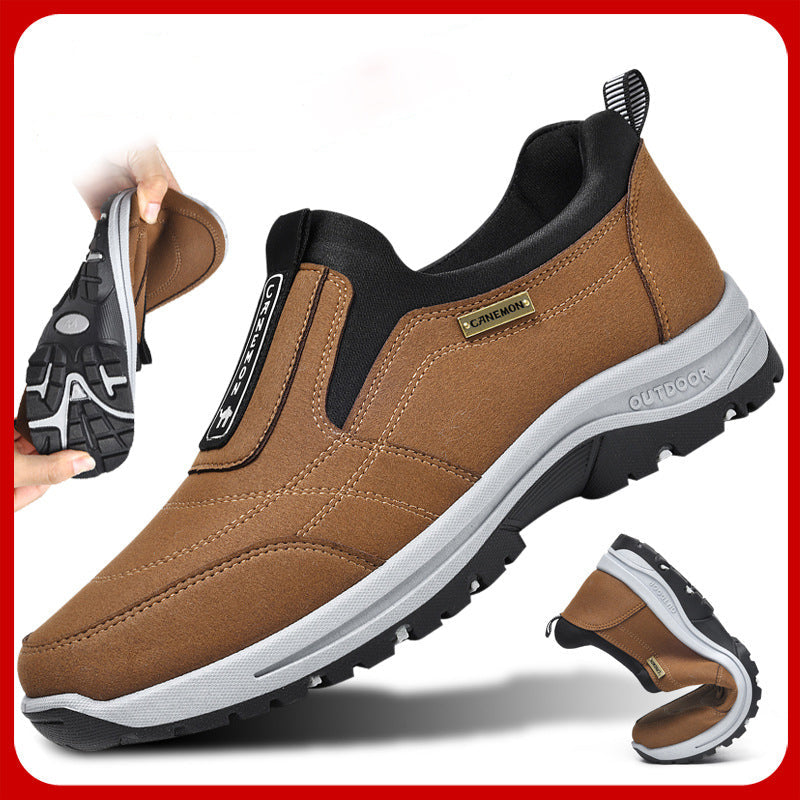 [🔥Authenticity Guaranteed] Bequeme, wasserdichte, atmungsaktive und umknickgeschützte orthopädische Herren-Wanderschuhe