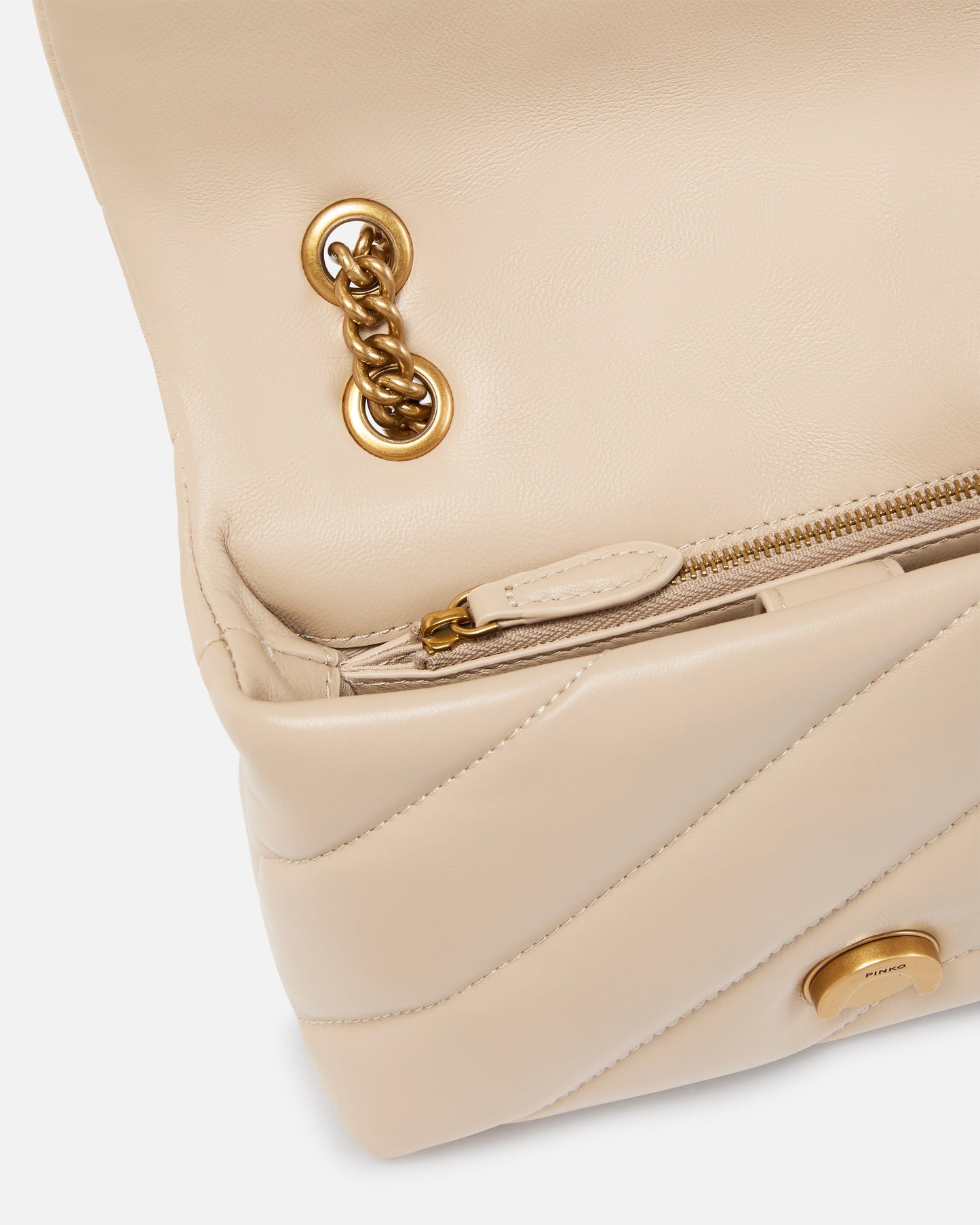 Small shoulder bag Love Bag Puff Maxi Quilt