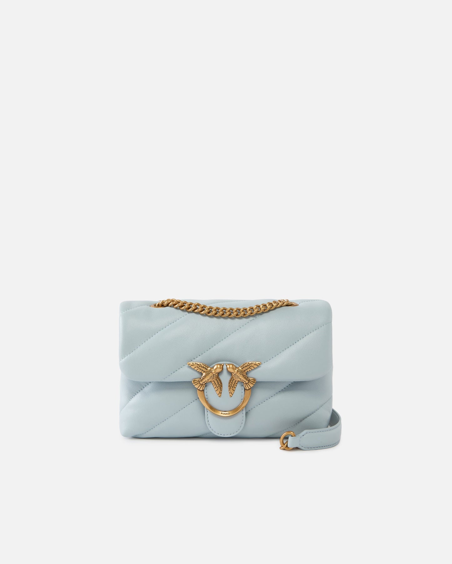 Small shoulder bag Love Bag Puff Maxi Quilt
