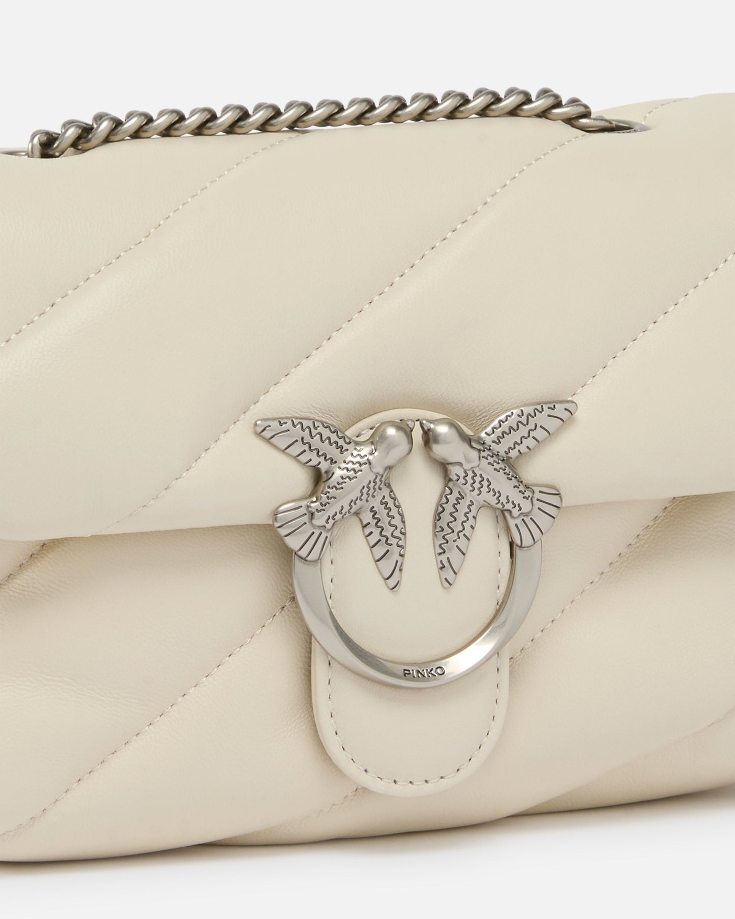 Small shoulder bag Love Bag Puff Maxi Quilt