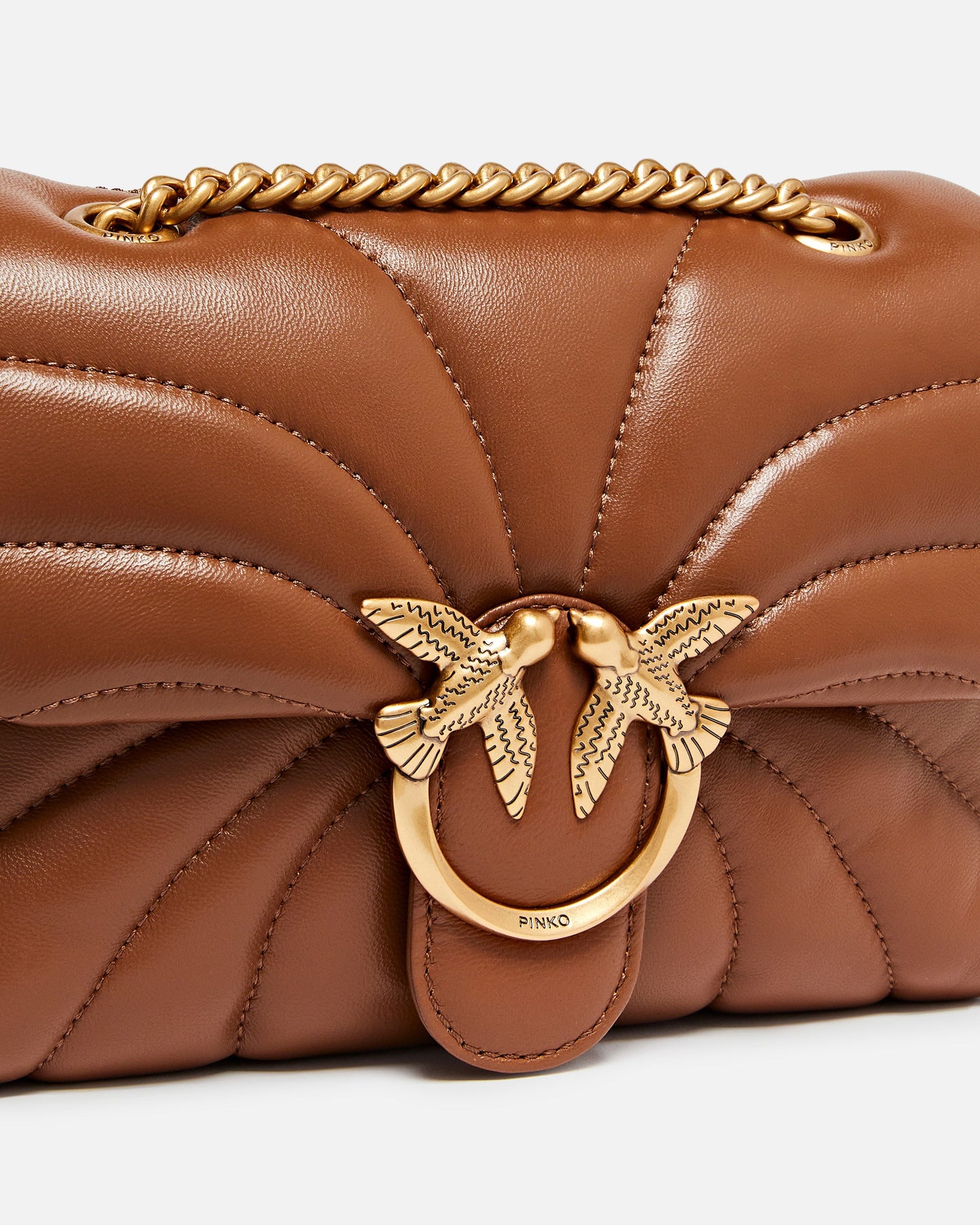 Love Bag Puff Butterfly mini nappa leather crossbody bag