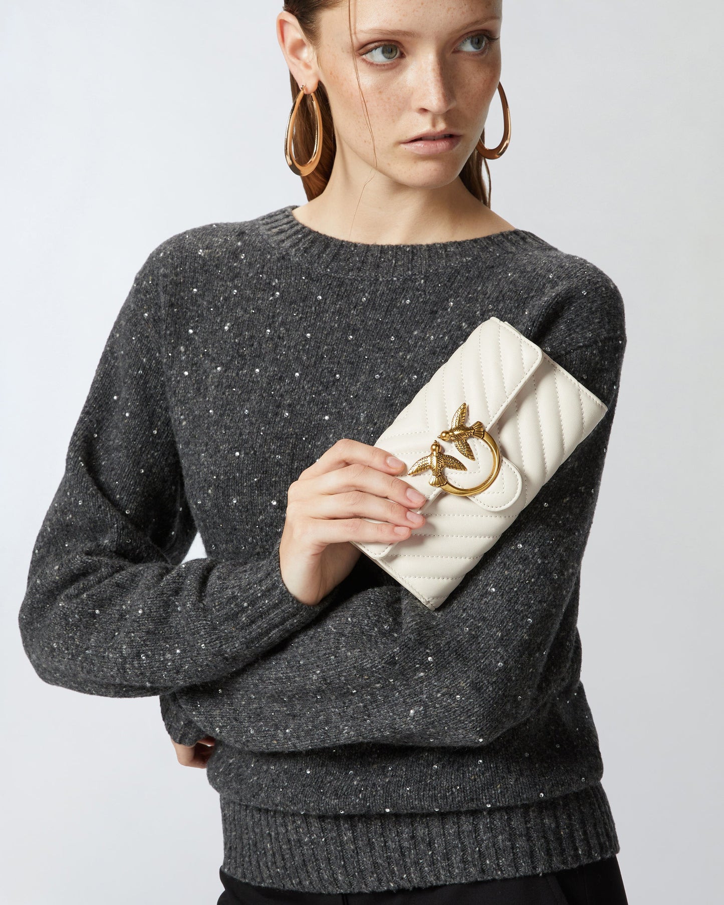 Love Bag One Wallet Chevron