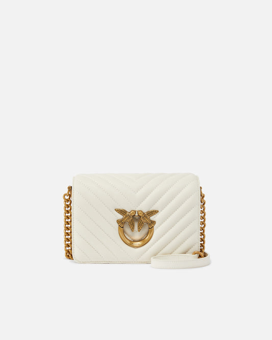Small shoulder bag Love Bag Click Chevron