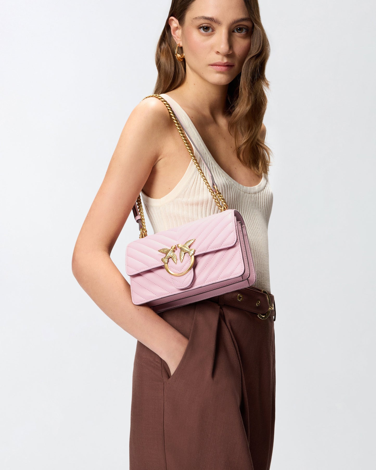 Small shoulder bag Love Bag One Chevron