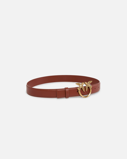 Love Birds leather belt 3cm