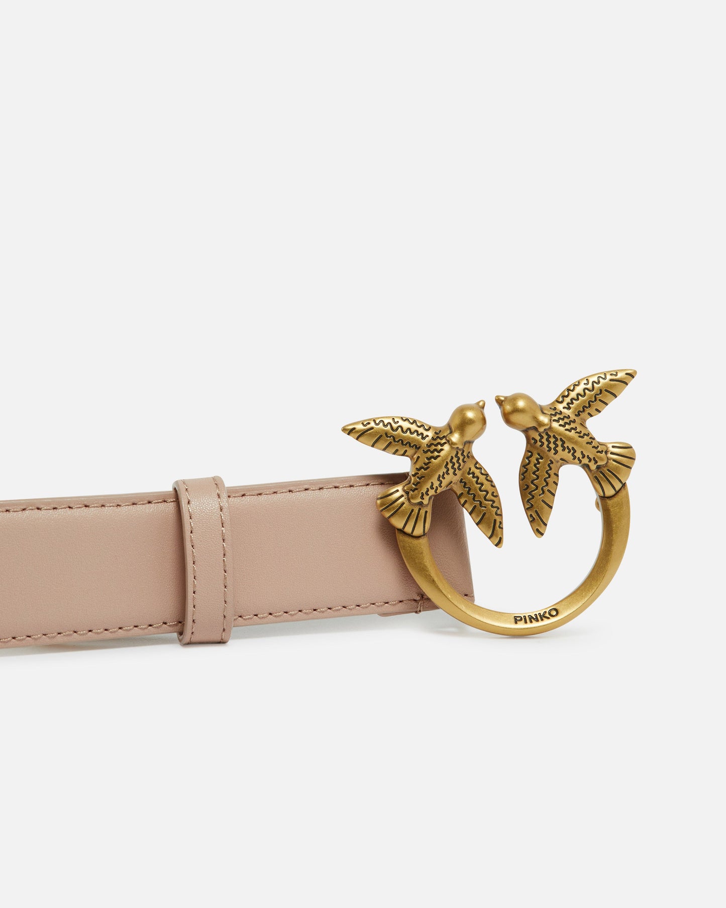 Love Birds leather belt 3cm