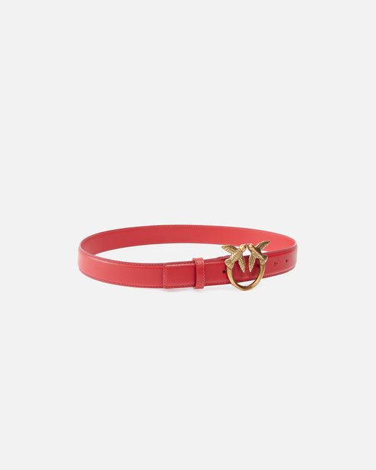 Love Birds leather belt 3cm