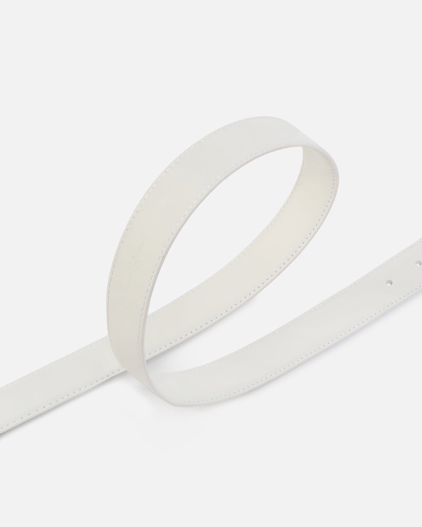 Belt with colored buckle 3cm