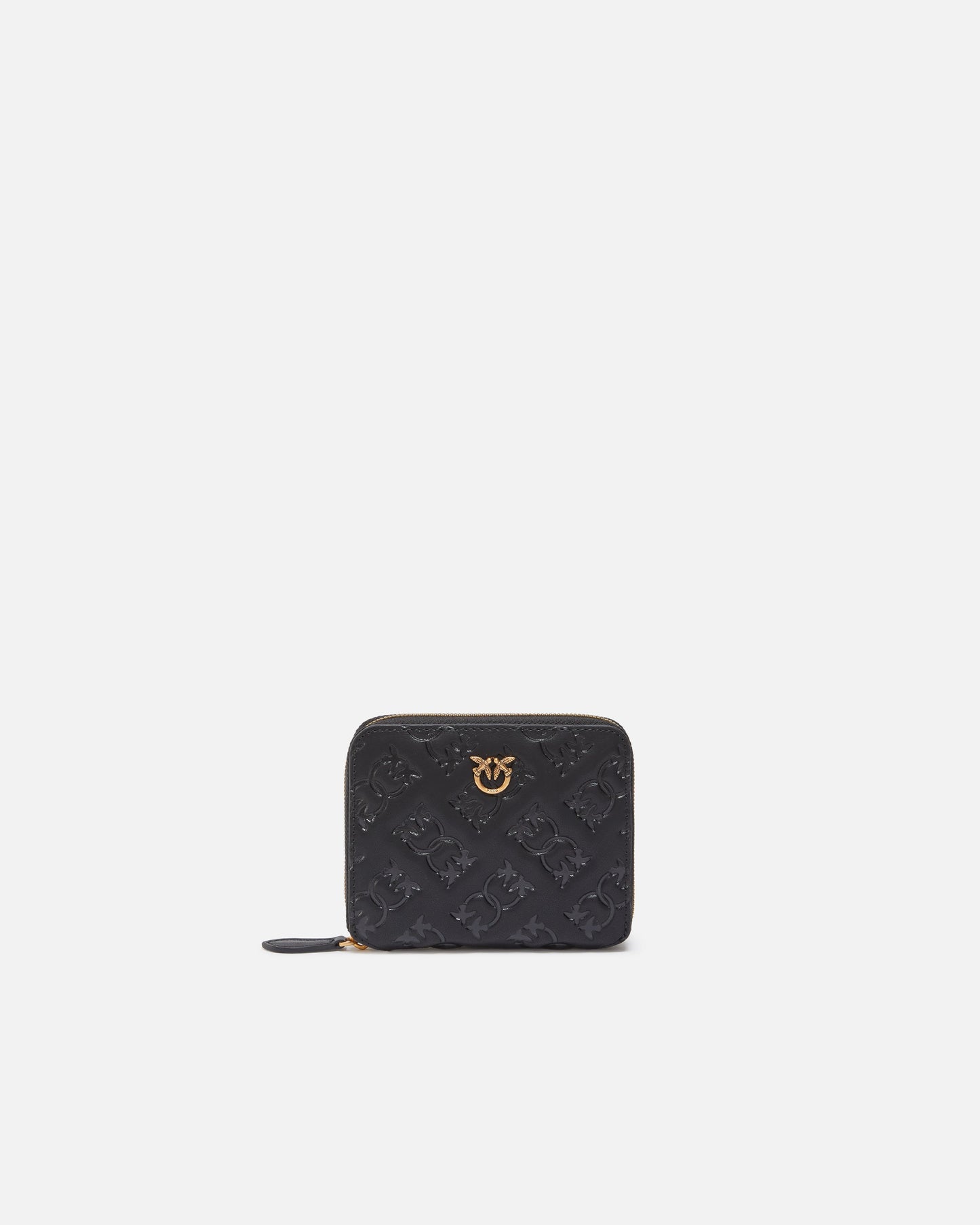Square wallet in Monogram imprinted leather