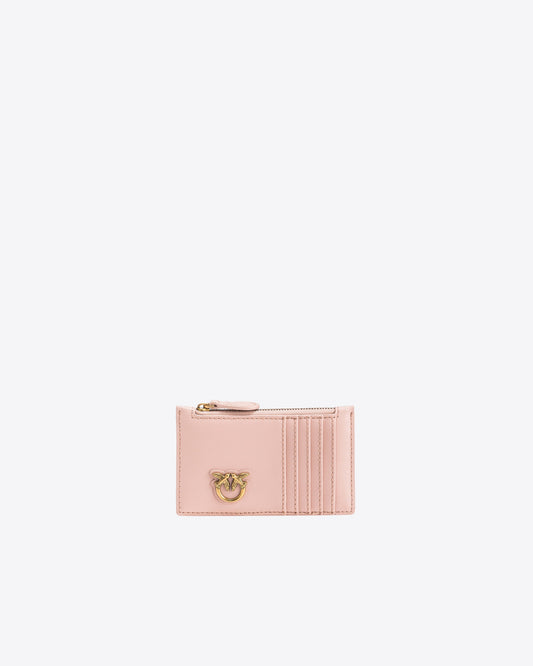 Zipped card holder