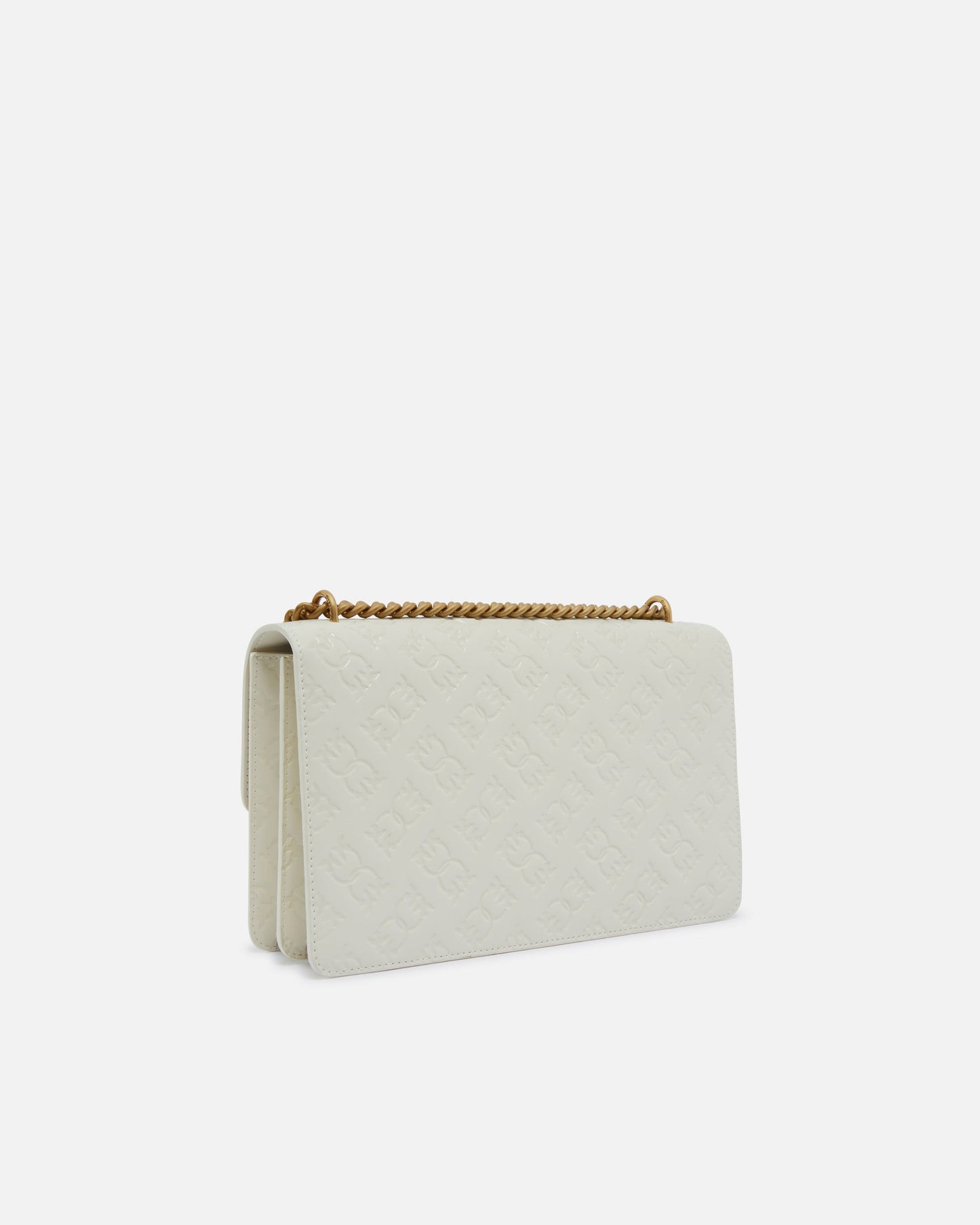 Love Bag leather crossbody bag with logo
