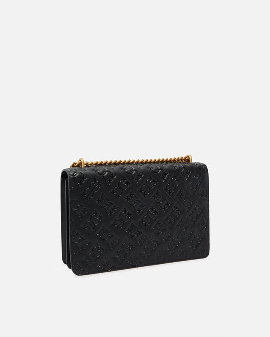 Love Bag leather crossbody bag with logo