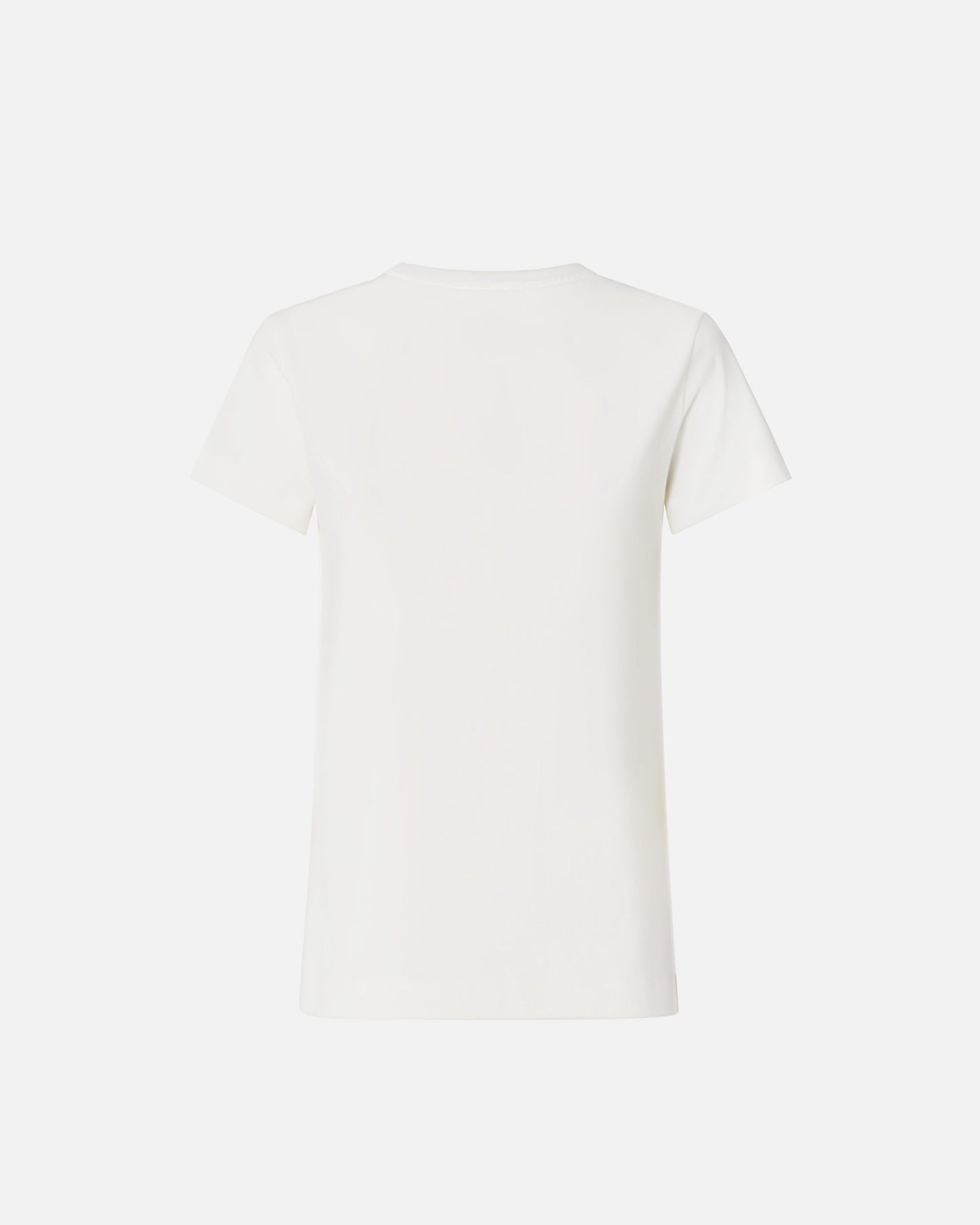 T-shirt with logo embroidery
