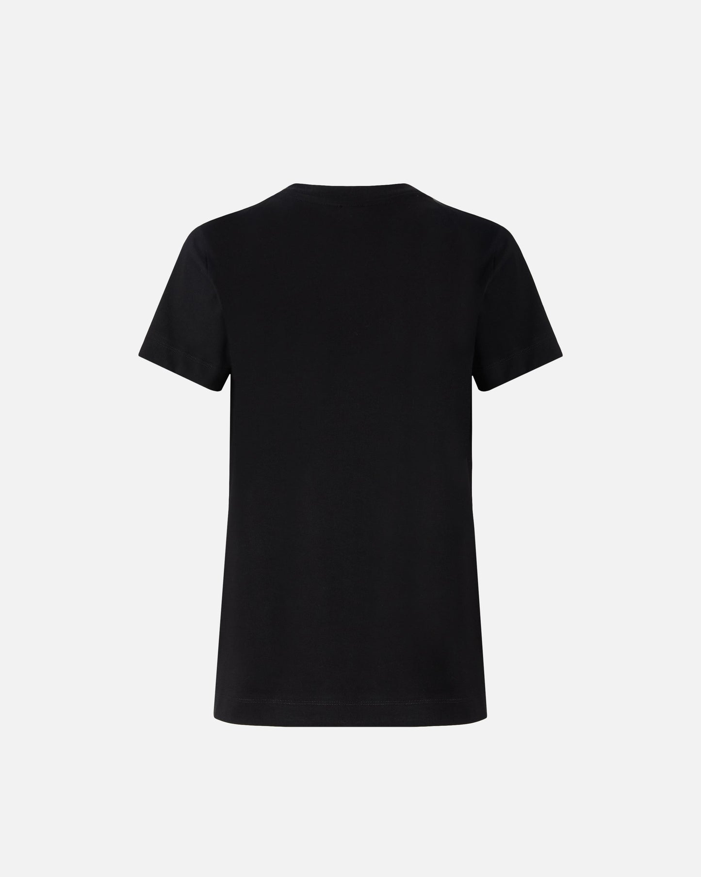 T-shirt with logo embroidery