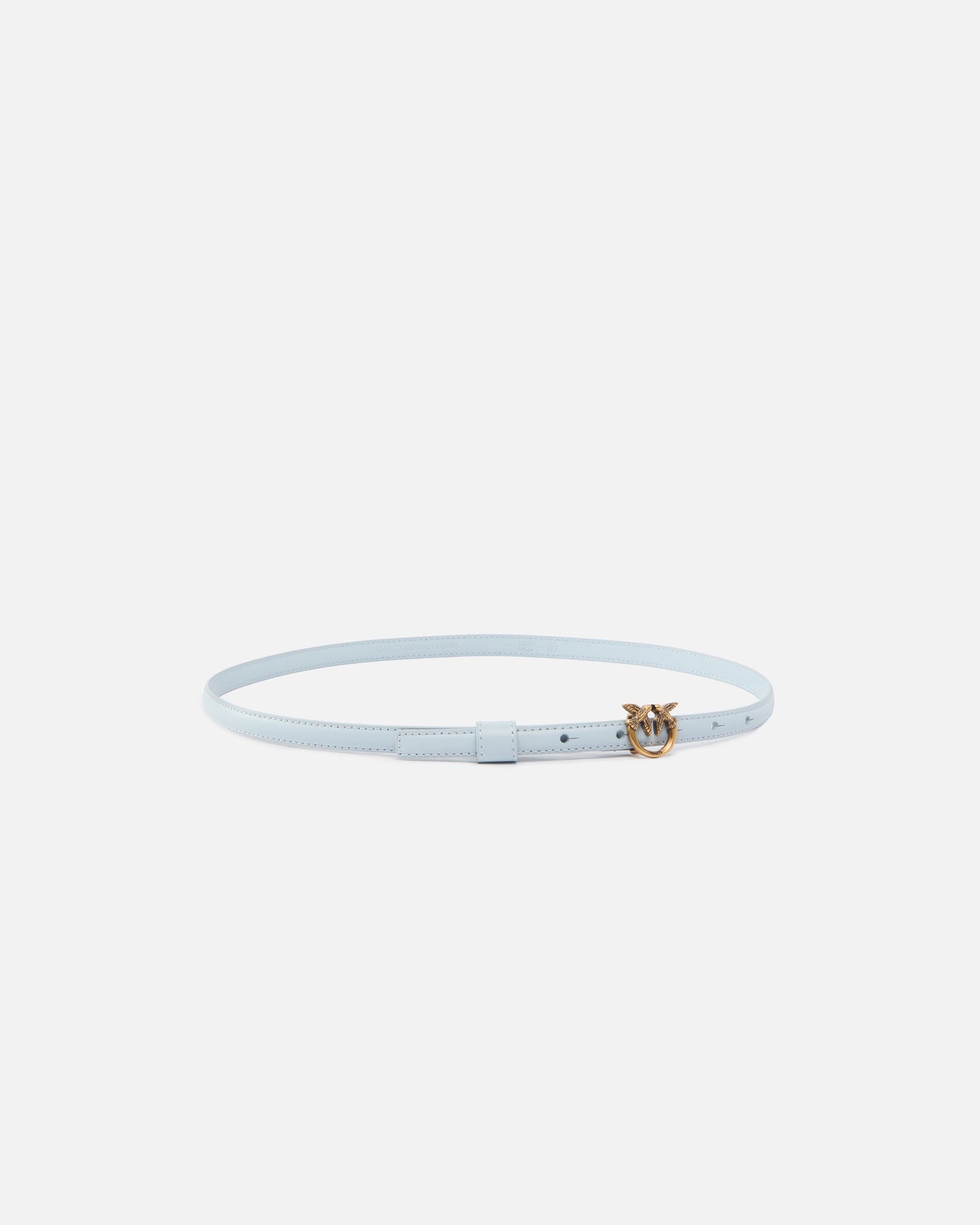 Thin belt with Love Birds buckle, 1cm