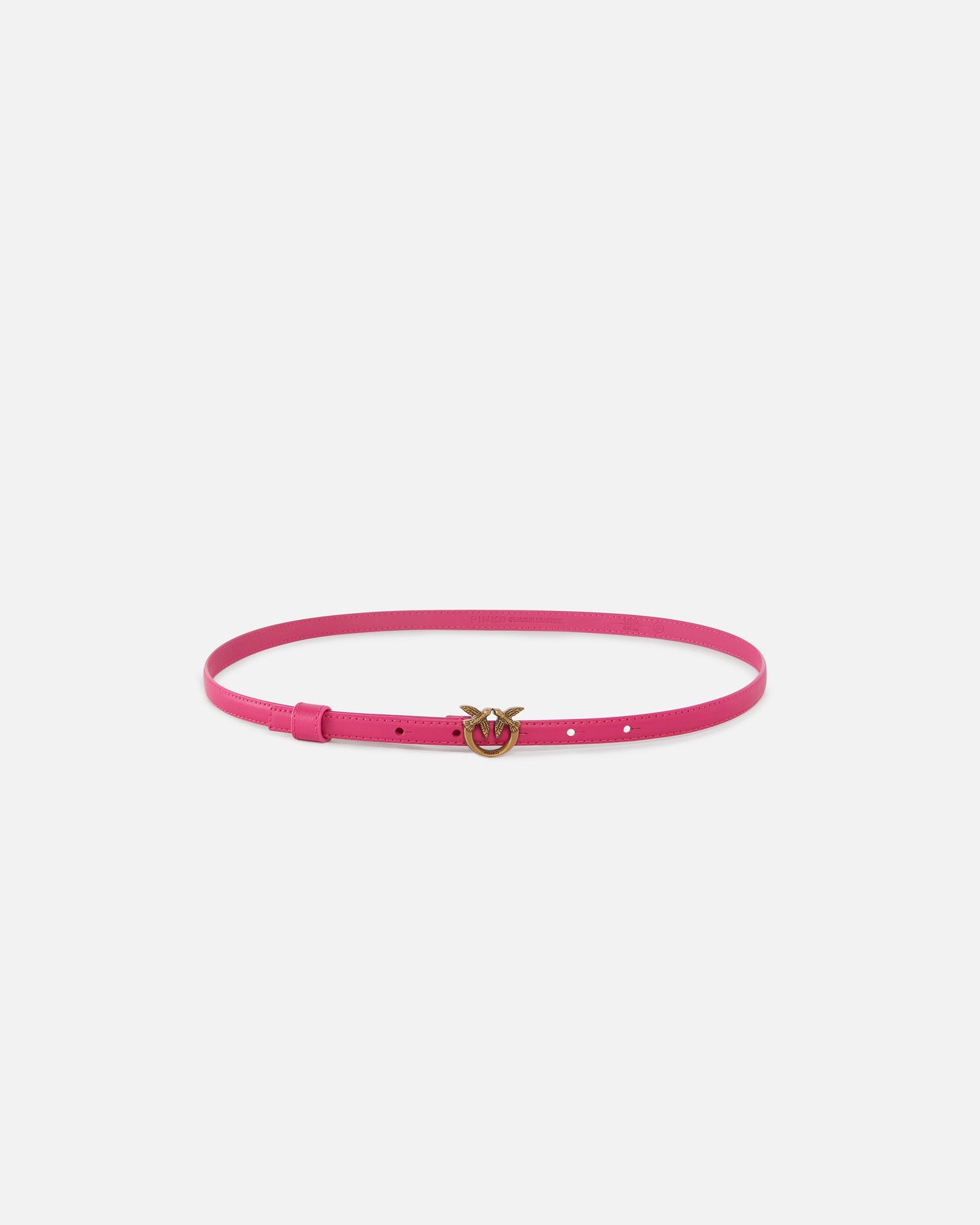 Thin belt with Love Birds buckle, 1cm