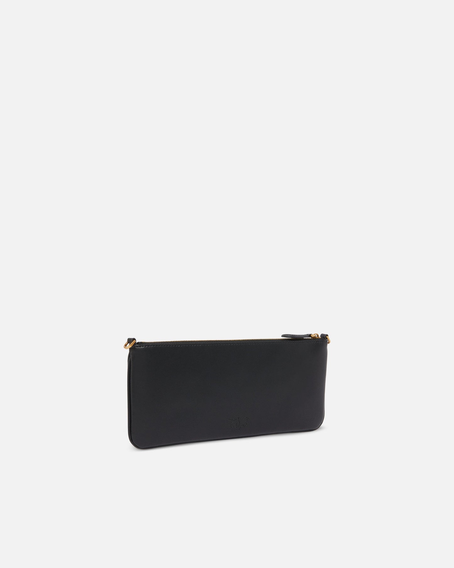 Horizontal Flat Bag in leather