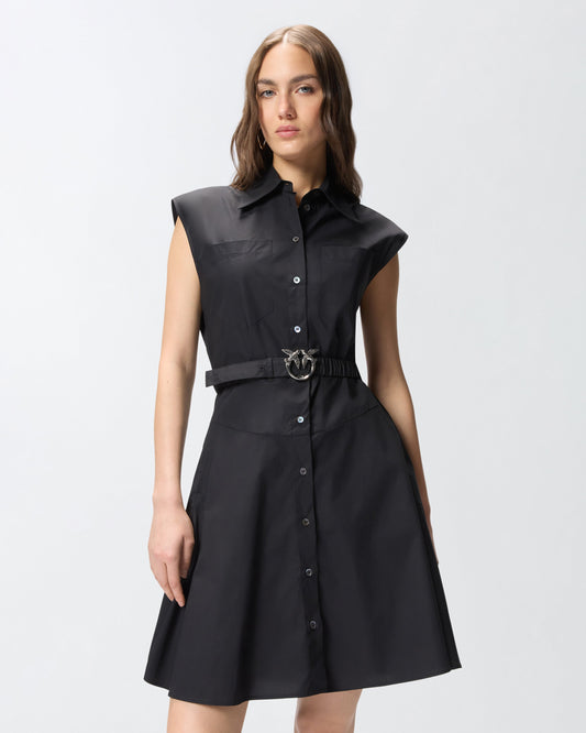 Shirt dress with Love Birds belt