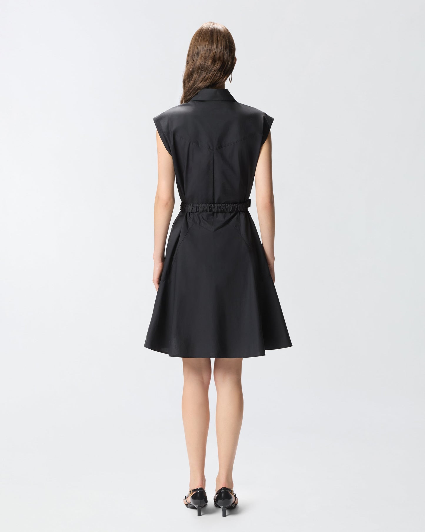 Shirt dress with Love Birds belt