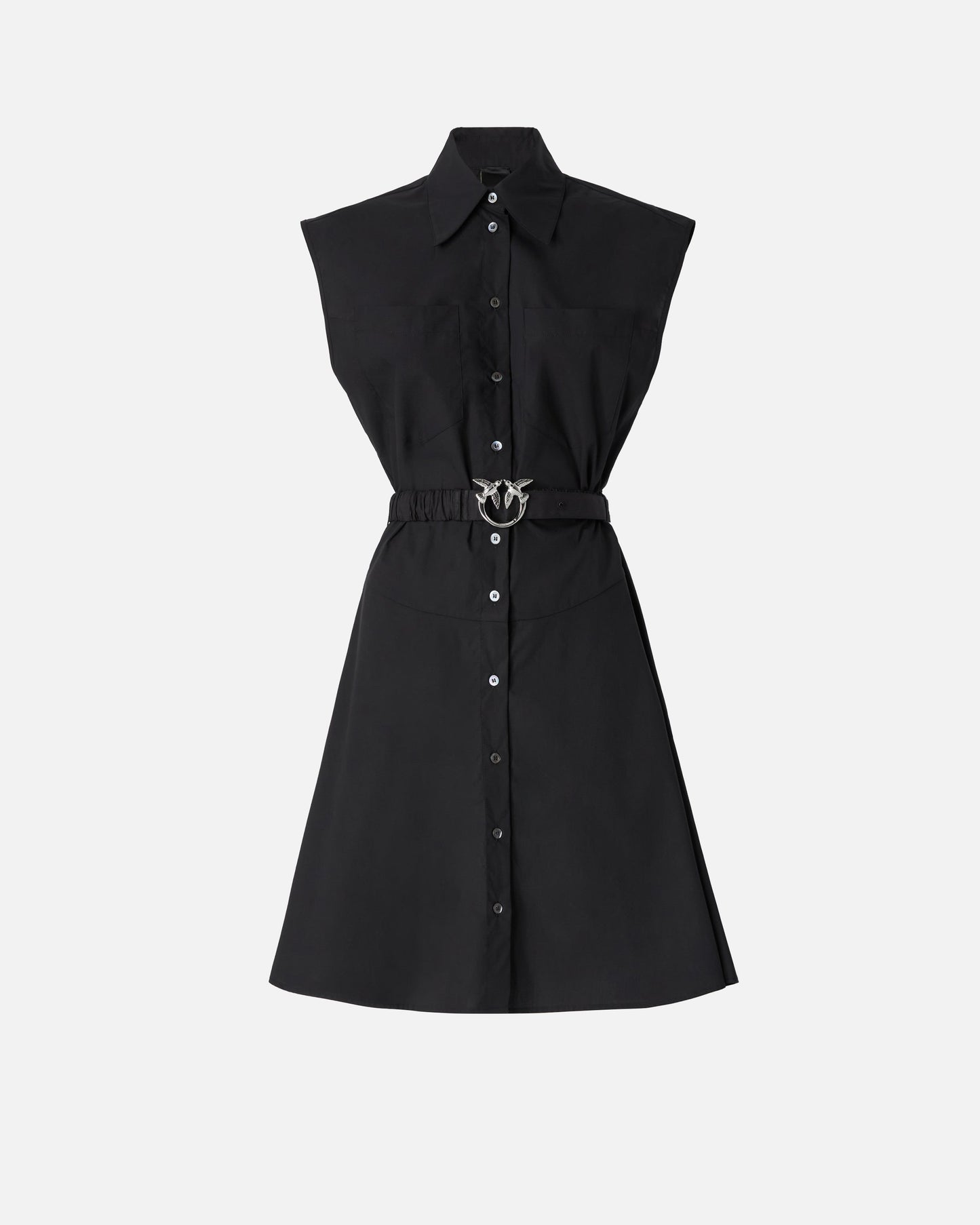 Shirt dress with Love Birds belt