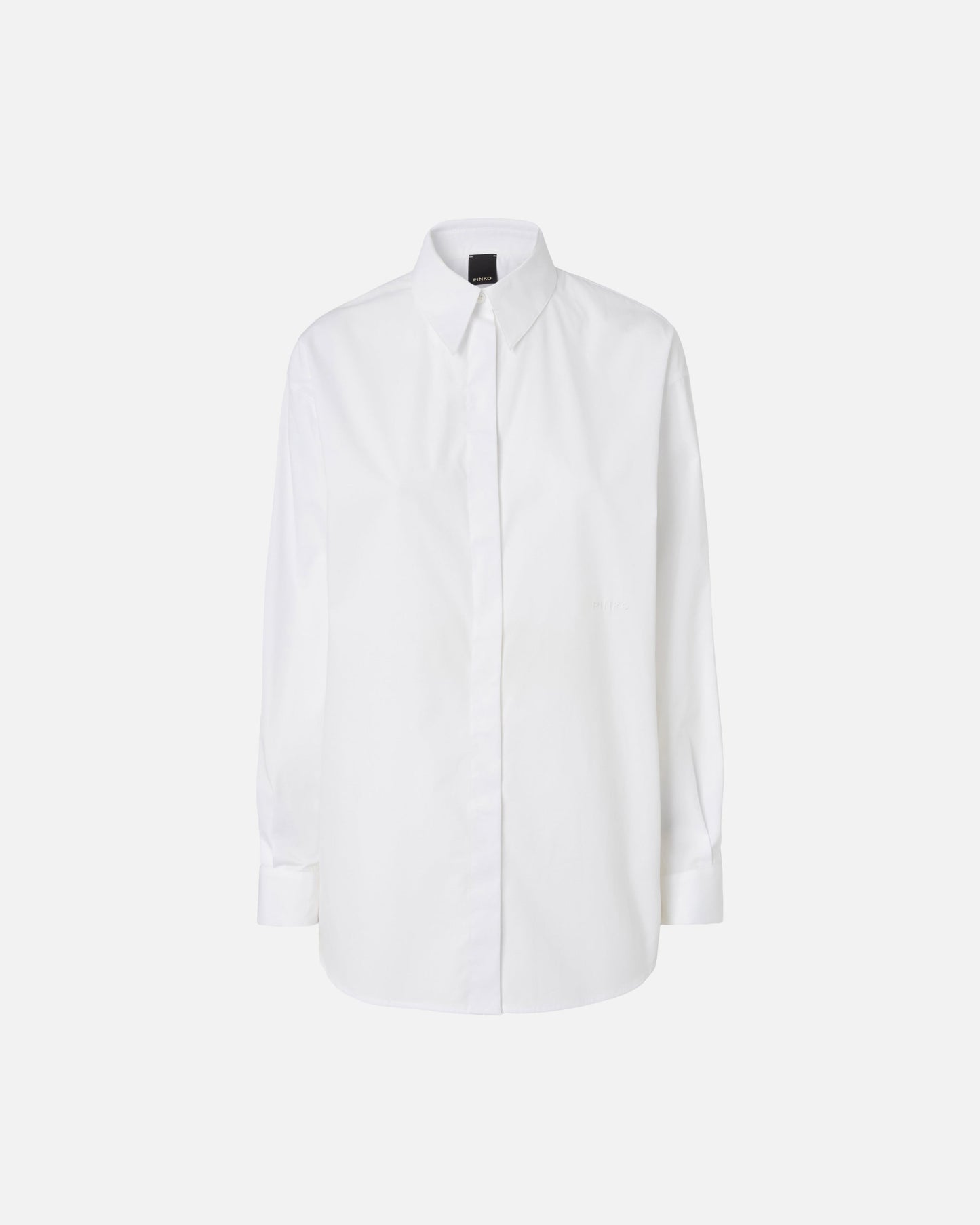 Oversize poplin shirt