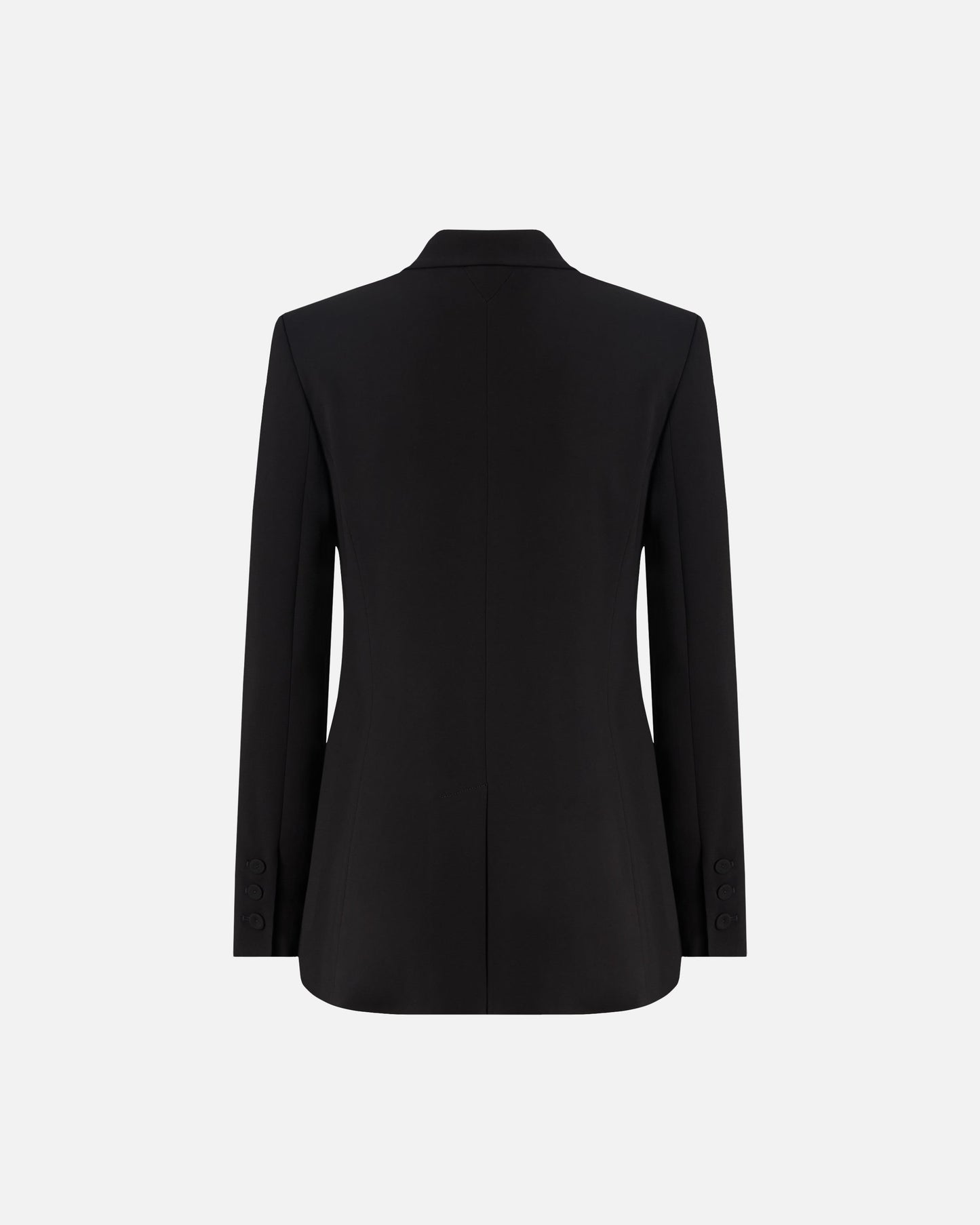 Fitted double-breasted jacket