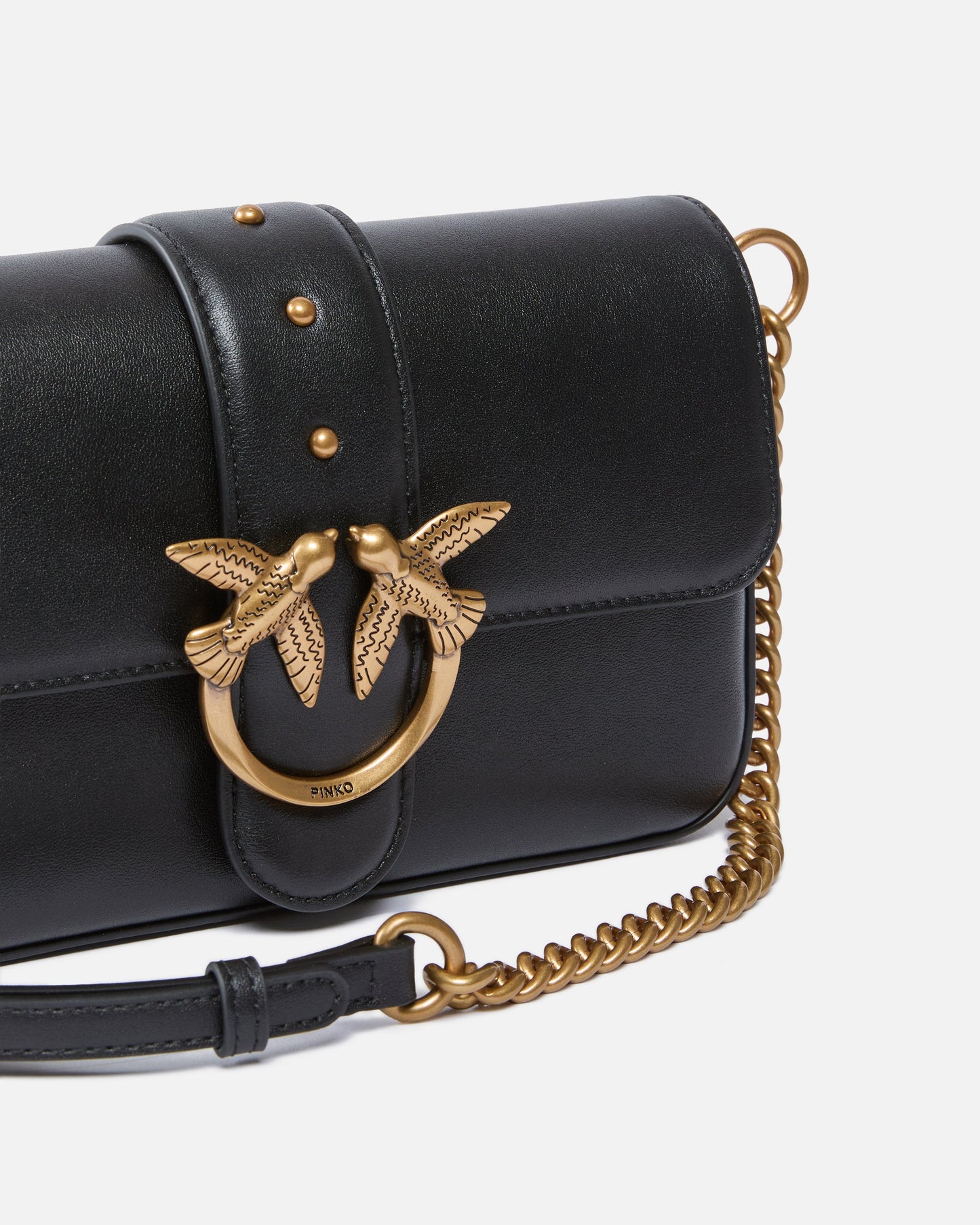 Soft leather shoulder bag Mini Love Bag