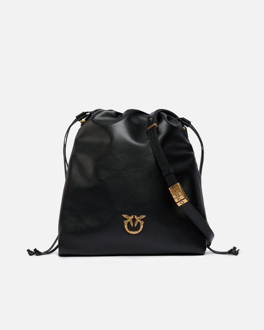 Vertical medium leather Slouchy Bag