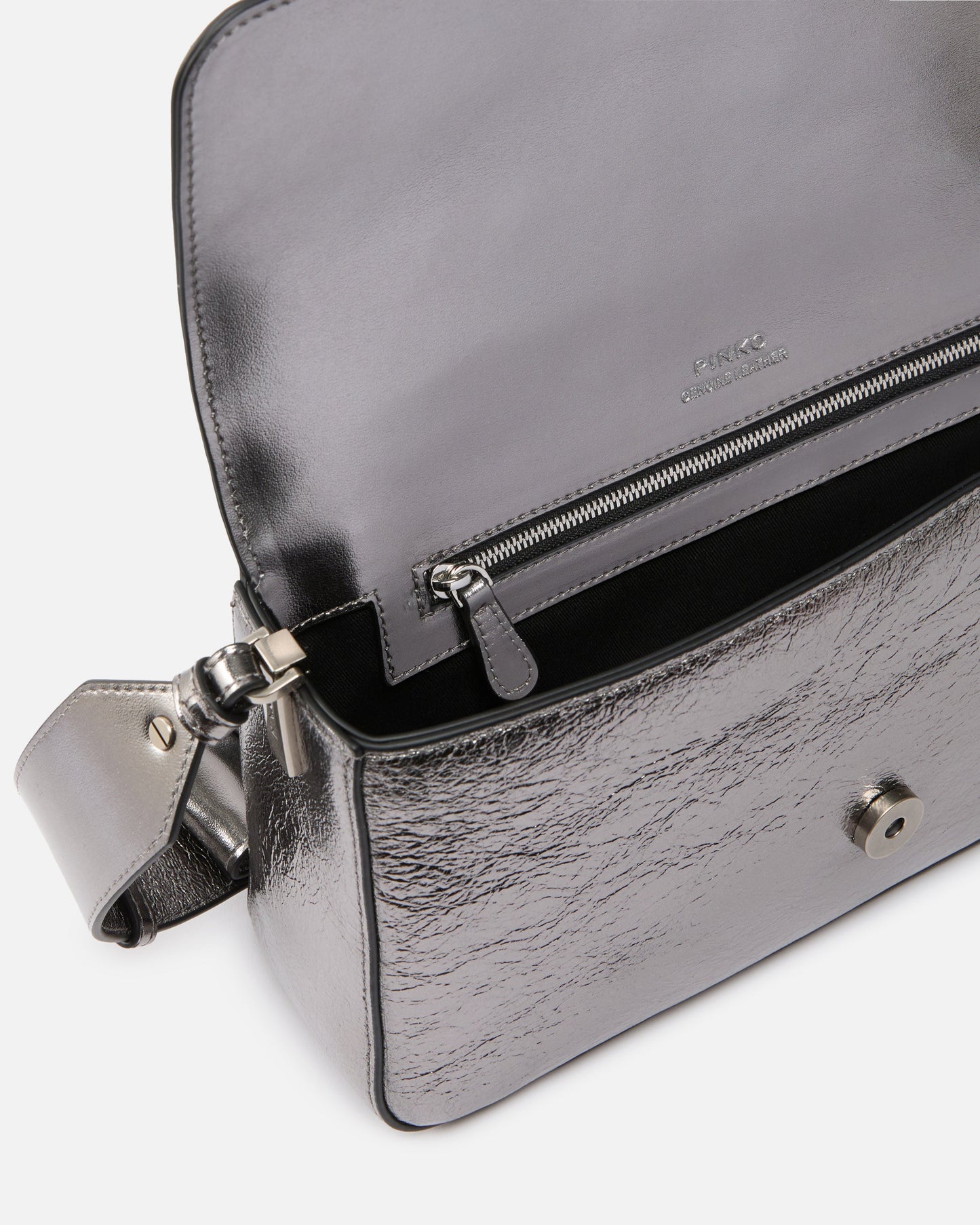 Love Bag One Slouchy medium shoulder bag in laminated leather