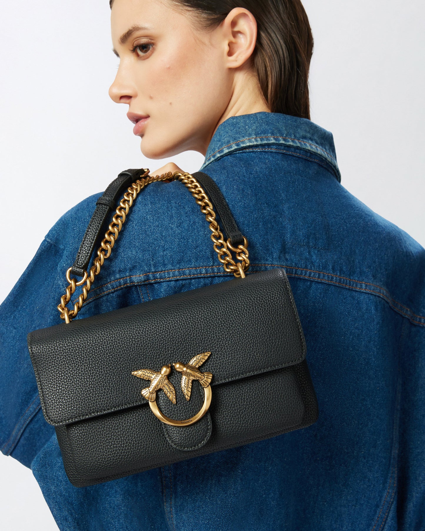 Love Bag crossbody bag in soft leather