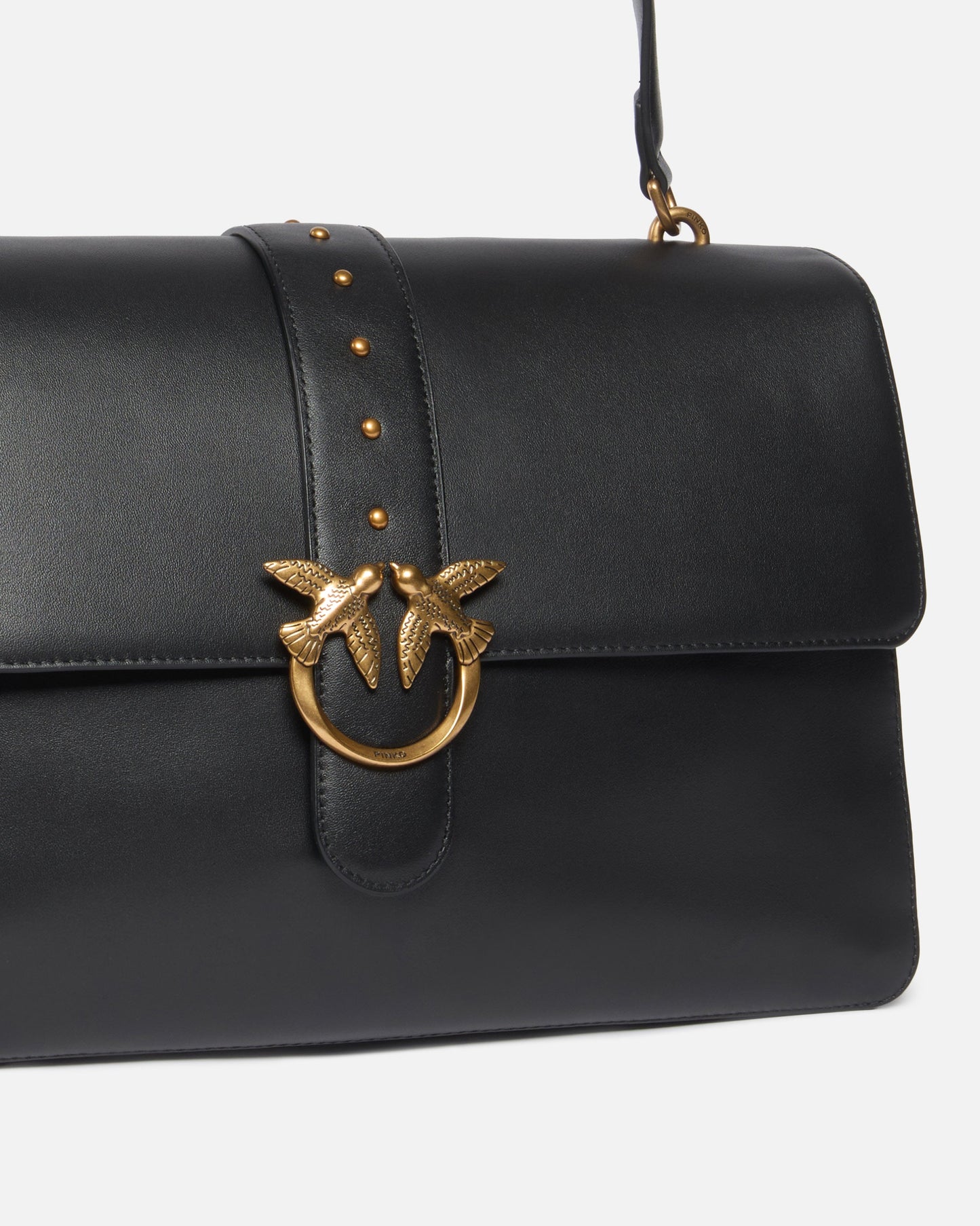 Leather maxi Love Bag Slouchy shoulder bag
