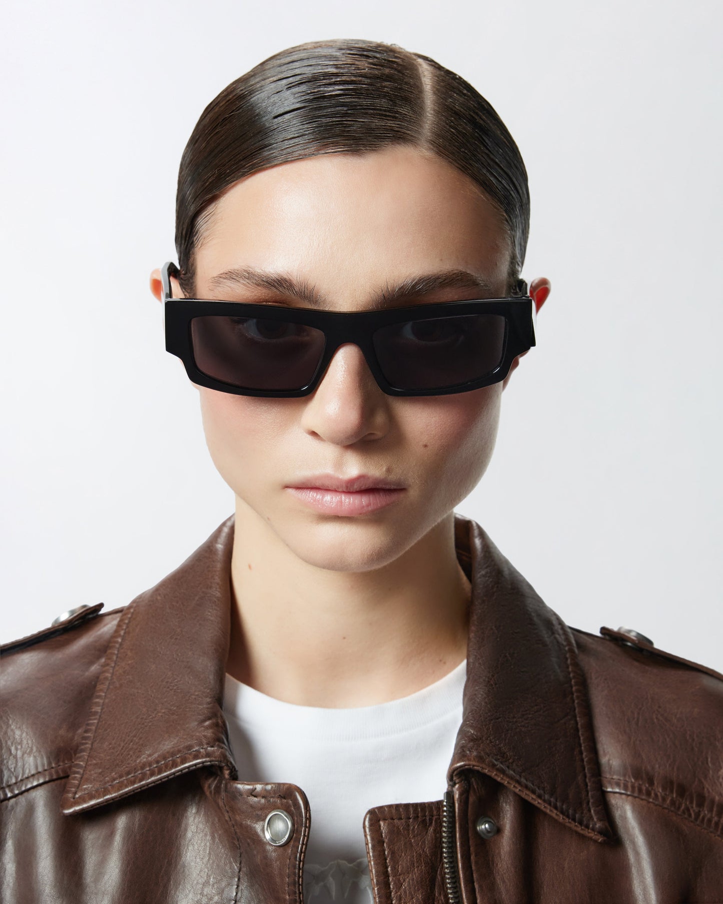 Rectangular sunglasses