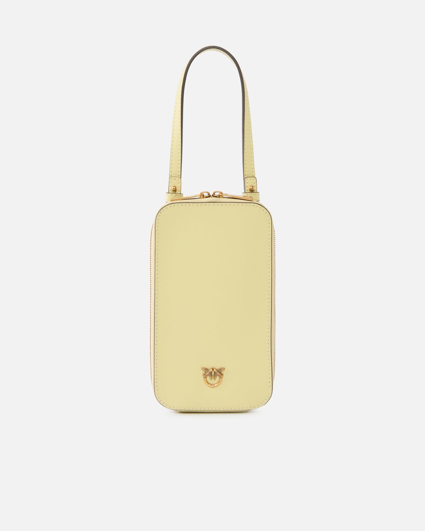 Zip-around leather smartphone case