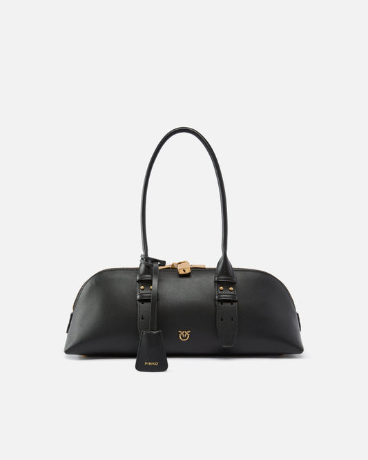 Escape Bag Horizontal large shoulder bag in leather