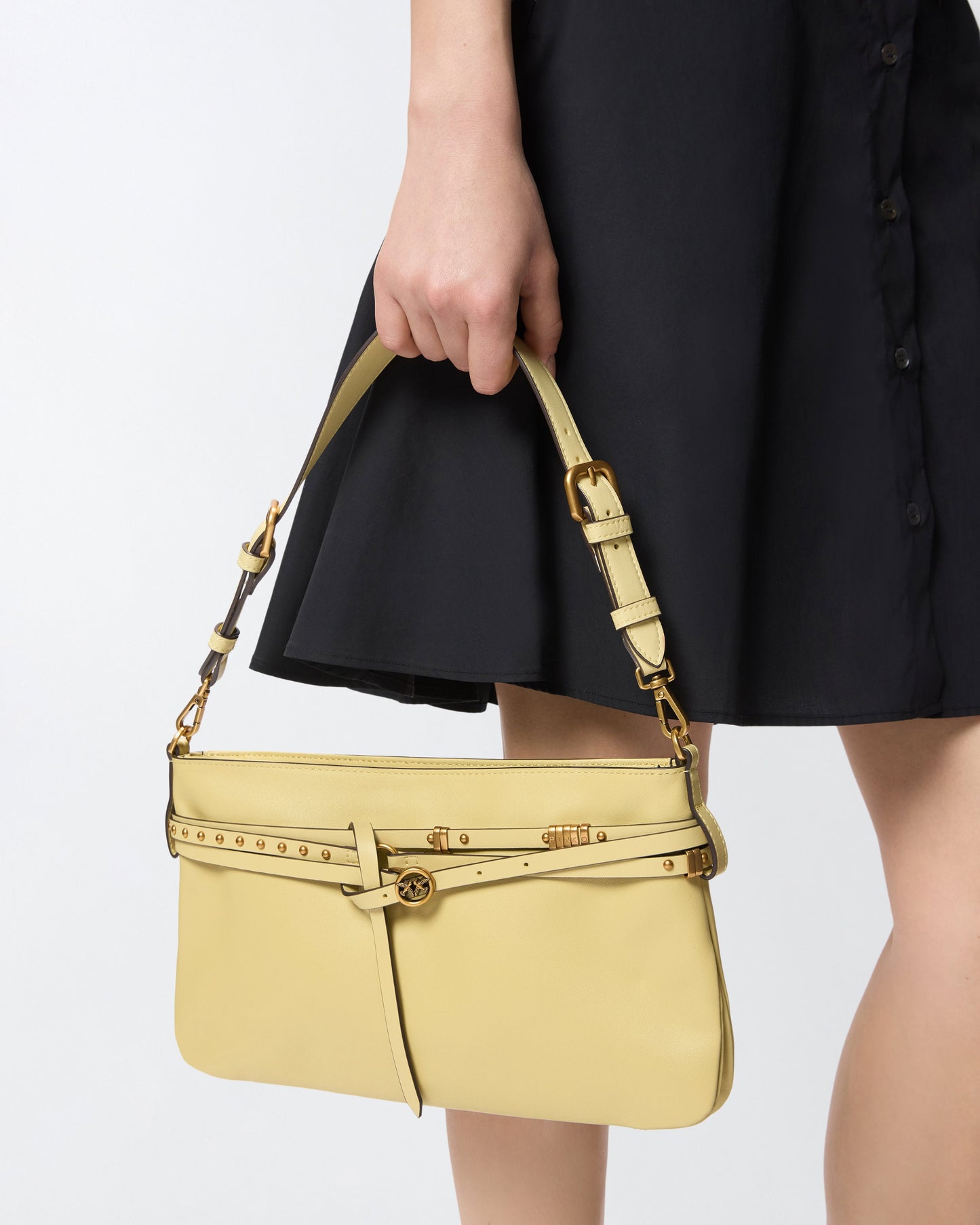 Belt Bag medium shoulder bag in leather