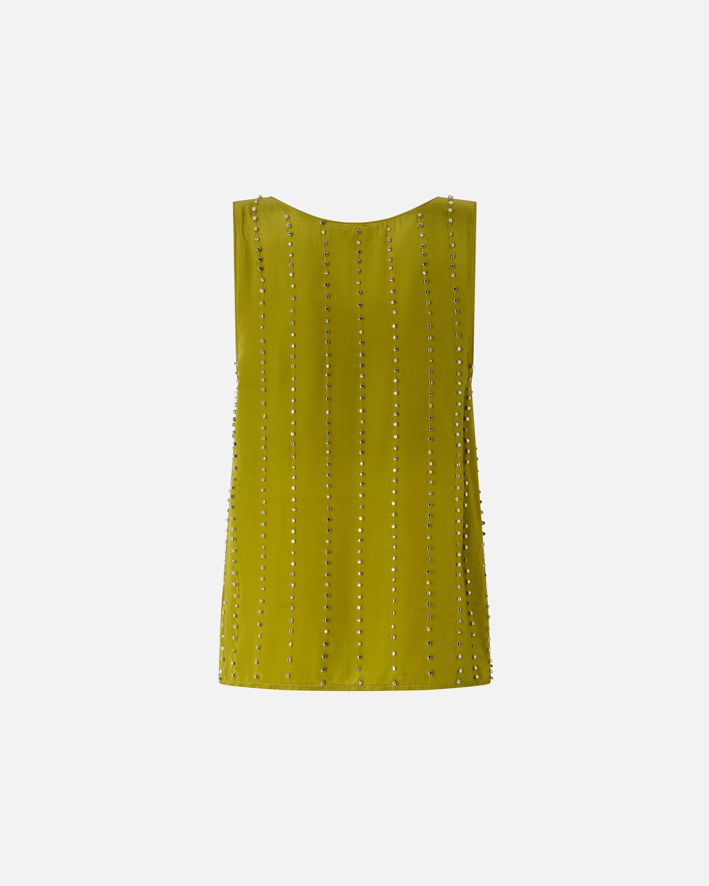 Vest top with jewel stripes