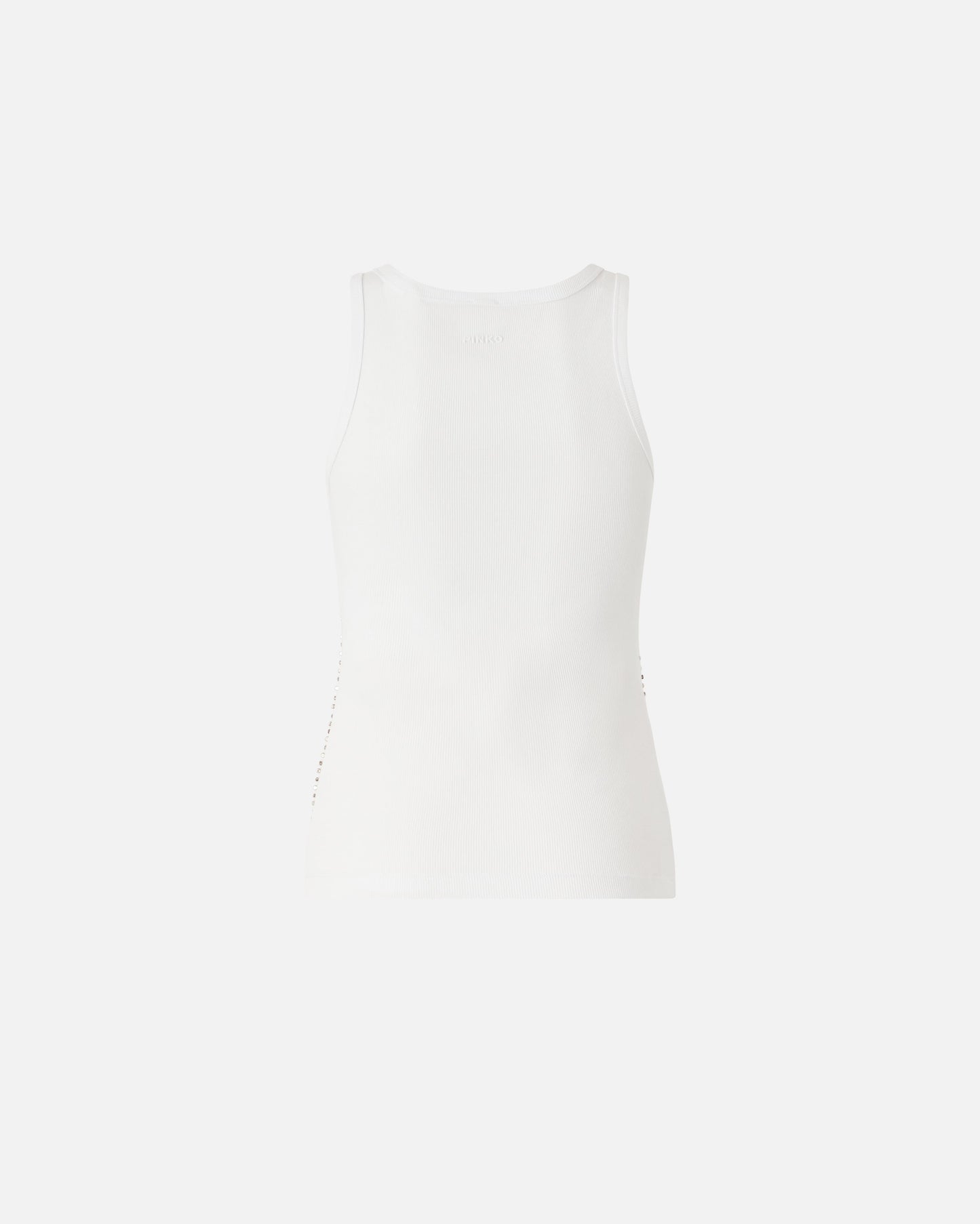 Vest top with jewel details