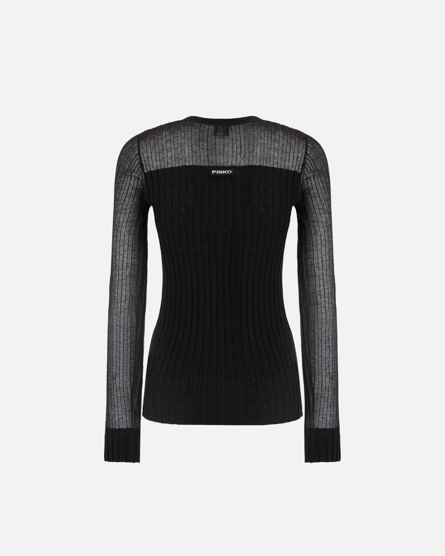 Cardigan in lightweight ribbed knit