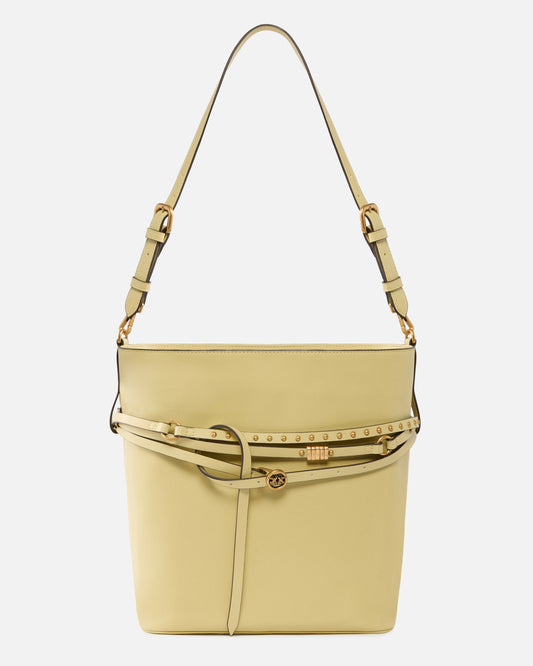 Bucket Belt Bag medium shoulder bag in leather